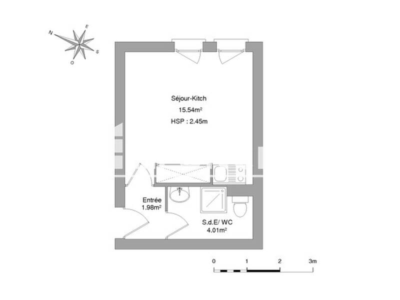 Maison à louer, 22m², TOULOUSE