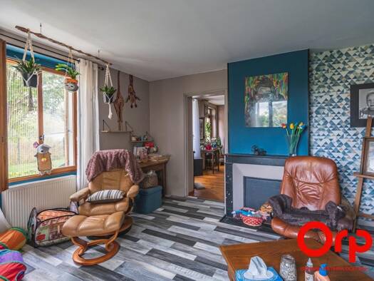 Maison à vendre 99 000 € 3 pièces 1 chambre 85 m² 1 346 m² de terrain Leuilly-sous-Coucy 02380