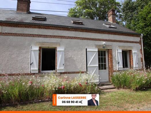Maison à vendre 117 500 € 4 pièces 2 chambres 90 m² 1 708 m² de terrain Nançay 18330