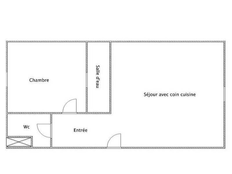 Maison à louer, 26m², MERY SUR OISE