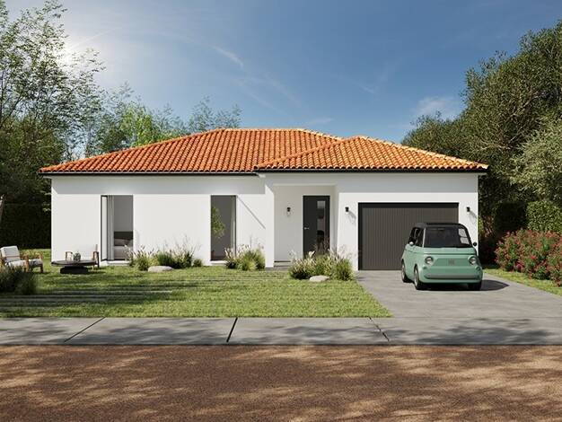 Terrain avec maison neuve à vendre 338 003 € 5 pièces 4 chambres 110 m² 960 m² de terrain Pelousey 25170