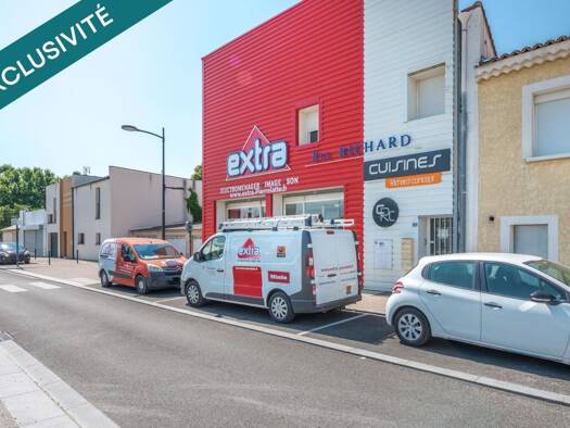 Magasin d`électricité à vendre Fonds de commerce 180 000 € 3 pièces 750 m² de surface de vente Sud Pierrelatte 26700