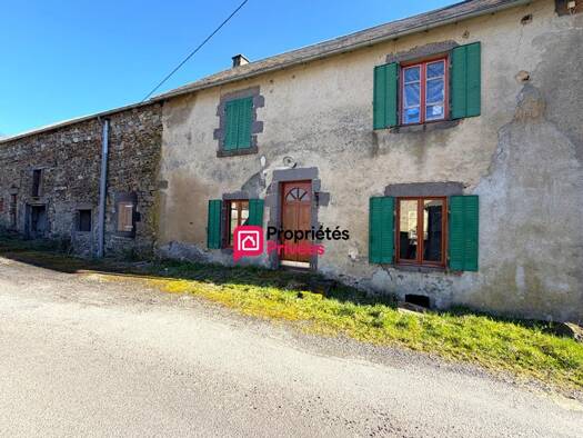 Maison à vendre 86 000 € 4 pièces 1 chambre 120 m² 960 m² de terrain Chapdes-Beaufort 63230