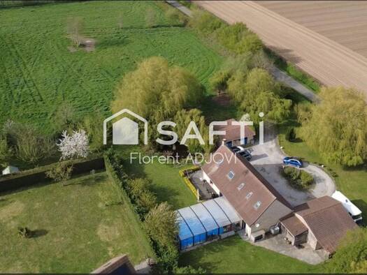 Maison à vendre 498 000 € 6 pièces 4 chambres 156 m² 11 500 m² de terrain Ledringhem 59470