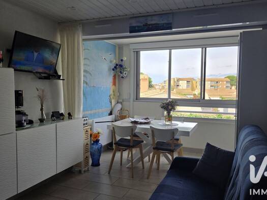 Appartement à vendre 155 000 € 2 pièces 1 chambre 39 m² Étage 2/5 Le Cap d'Agde Agde 34300