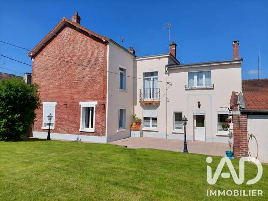 Maison à vendre 188 000 € 7 pièces 6 chambres 168 m² 1 180 m² de terrain Roisel 80240