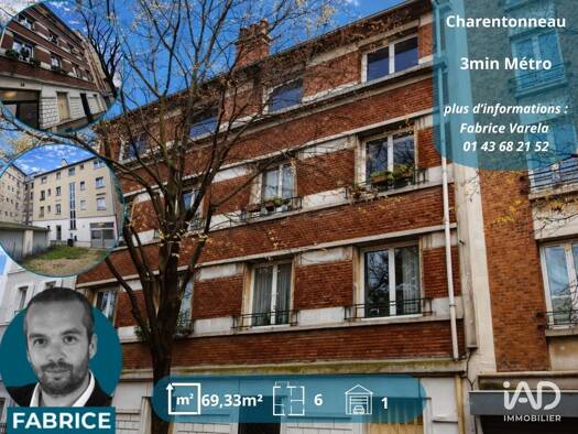 Boutique à vendre 329 000 € 69 m² de surface de vente Charentonneau Maisons-Alfort 94700