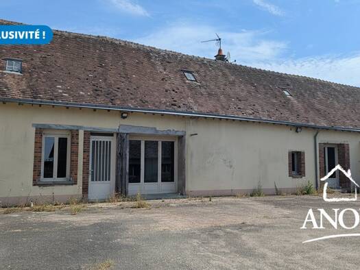 Maison à vendre 76 500 € 4 pièces 2 chambres 107 m² 4 105 m² de terrain Brou 28160