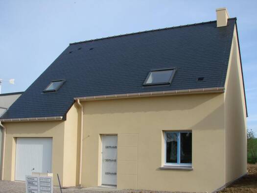 Terrain avec maison neuve à vendre 186 670 € 6 pièces 4 chambres 104 m² 405 m² de terrain Pipriac 35550