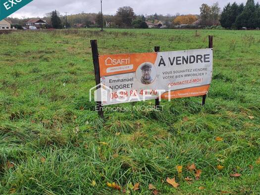 Terrain constructible viabilisé à vendre 49 500 € 1 686 m² de terrain Labruyère 21250