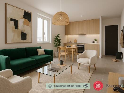 Appartement à vendre - neuf 169 650 € 2 pièces 36 m² 2ème étage Collegiale Mantes-la-Jolie 78200