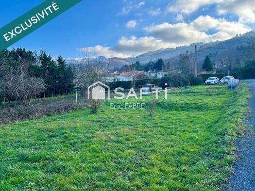 Terrain constructible viabilisé à vendre 28 000 € 682 m² de terrain La Lauze Mazamet 81200