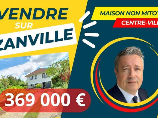 Villa à vendre 369 000 € 4 pièces 2 chambres 90 m² 700 m² de terrain Ézanville 95460