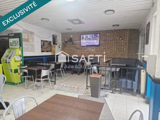 Bar / Café à vendre Fonds de commerce 121 000 € 180 m² d'espace de restauration Centre Ville Beuvry 62660