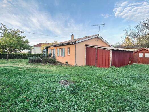 Maison de plain-pied à vendre 160 000 € 3 pièces 2 chambres 65 m² 895 m² de terrain Saint-Martin-Petit 47180