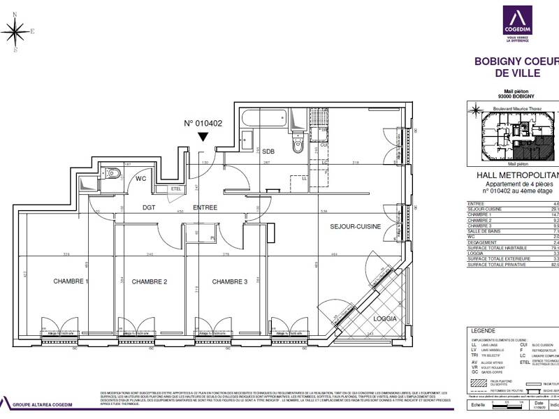 Maison à louer, 79m², BOBIGNY