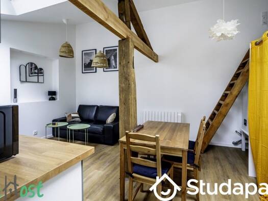 Appartement à louer 750 € 1 pièce 25 m² RDC dès le 07/04/2026 Doulon Nantes 44300