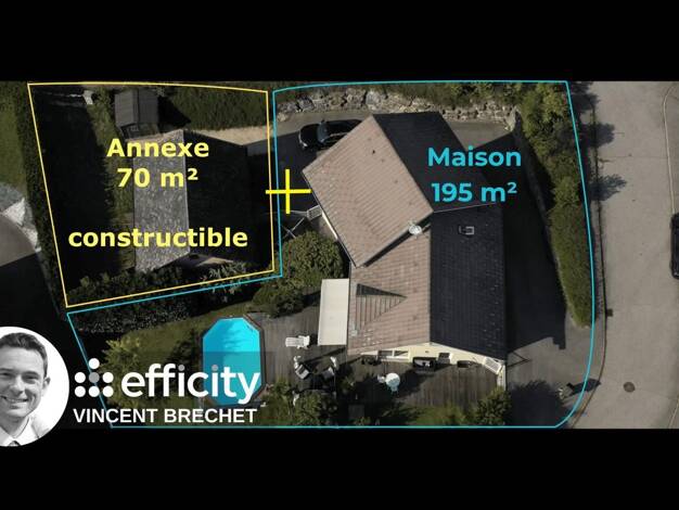 Maison à vendre 749 000 € 7 pièces 6 chambres 195 m² 1 063 m² de terrain Cruseilles 74350