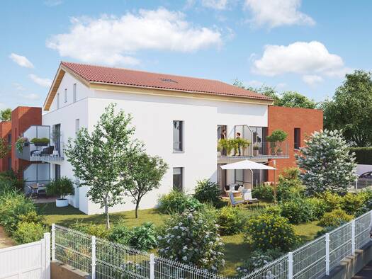 Appartement à vendre 259 000 € 3 pièces 2 chambres 59 m² Étage 1/2 Périphérique Nord Escalquens 31750