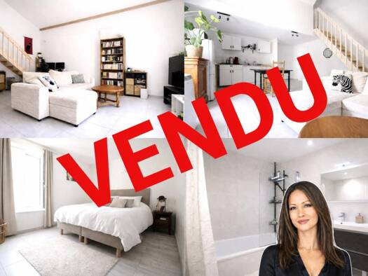 Duplex à vendre 205 000 € 3 pièces 2 chambres 57 m² Étage 1/1 Azieu Genas 69740