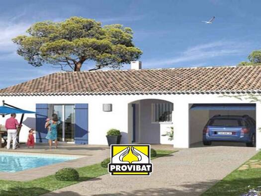 Terrain avec maison neuve à vendre 279 000 € 3 pièces 2 chambres 60 m² 379 m² de terrain Aubais 30250