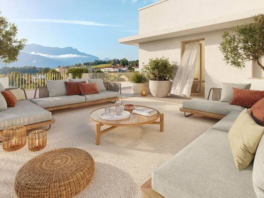 Appartement à vendre - neuf 290 000 € 3 pièces 2 chambres 66,5 m² Étage 5/6 Centre Ville Sud-Vallée Voiron 38500
