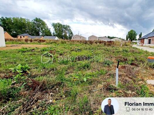 Terrain constructible viabilisé à vendre 69 000 € 353 m² de terrain Drocourt 62320