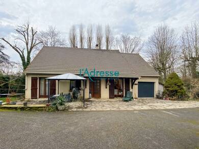 Maison de plain-pied à vendre 388 500 € 6 pièces 3 chambres 209 m² 1 388 m² de terrain Seraincourt 95450