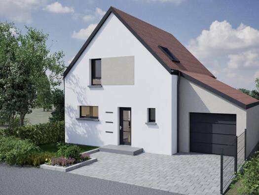 Terrain avec maison neuve à vendre 398 700 € 5 pièces 3 chambres 91,5 m² 380 m² de terrain Stutzheim-Offenheim 67370