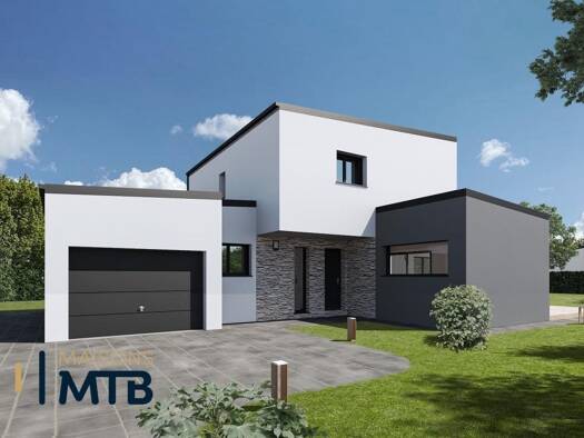 Terrain avec maison neuve à vendre 370 000 € 5 pièces 4 chambres 125 m² 360 m² de terrain Servon-sur-Vilaine 35530