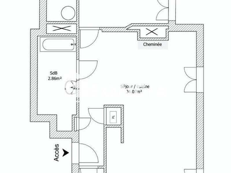 Maison à louer, 51m², BORDEAUX