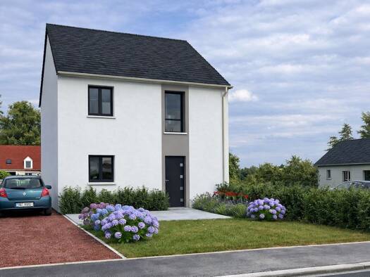 Terrain avec maison neuve à vendre 225 000 € 6 pièces 4 chambres 100 m² 175 m² de terrain La Norville 91290