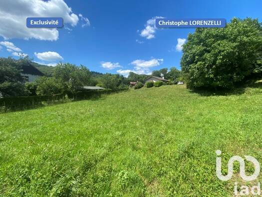 Terrain constructible à vendre 130 000 € 1 078 m² de terrain Saint-Pierre-de-Curtille 73310