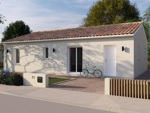 Terrain avec maison neuve à vendre 185 000 € 4 pièces 3 chambres 90 m² 650 m² de terrain Cars 33390