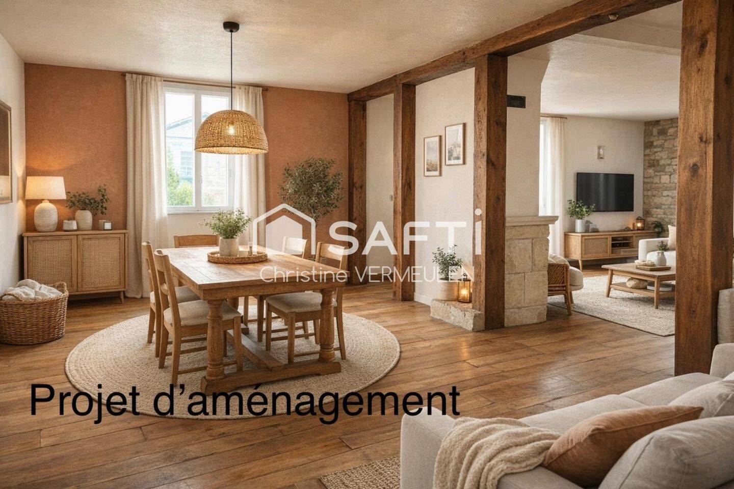 Maison à vendre, 126m², SAINT MARTIN DE LA LIEUE