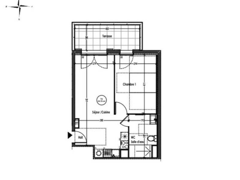 Maison à louer, 40m², CABRIES