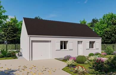Terrain avec maison neuve à vendre 185 900 € 3 pièces 2 chambres 62 m² 450 m² de terrain Peripherie Nangis 77370