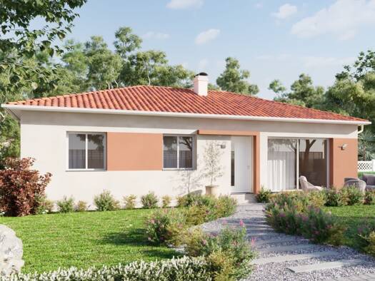Terrain avec maison neuve à vendre 169 000 € 3 pièces 3 chambres 90 m² 567 m² de terrain Marciac 32230