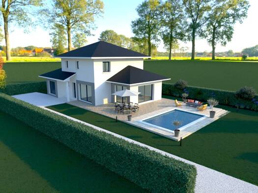 Terrain avec maison neuve à vendre 510 000 € 4 pièces 3 chambres 110 m² 1 000 m² de terrain Saint-Sulpice 73160