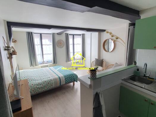 Appartement à vendre 129 500 € 1 pièce 22,7 m² 1er étage Honfleur 14600