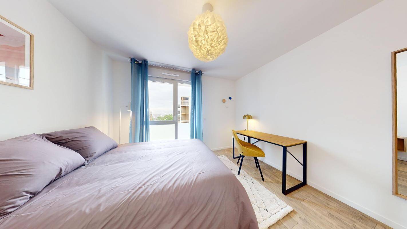 Coliving neuf à Angers– Studio clé en main, Netflix, terrasse, c — 1
