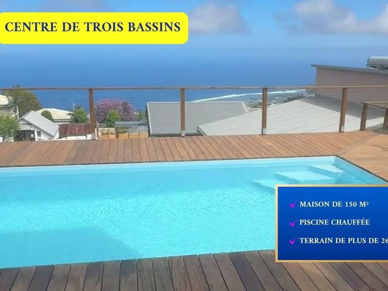 Maison à vendre, 120m², LES TROIS BASSINS