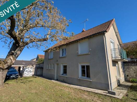 Maison à vendre 109 500 € 5 pièces 3 chambres 90 m² 2 510 m² de terrain Nouâtre 37800