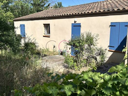 Maison de plain-pied à vendre 595 000 € 5 pièces 3 chambres 105,8 m² 973 m² de terrain Saint Mitre les Granettes Pey Blanc Aix-en-Provence 13090
