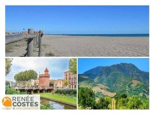 Maison en viager occupé Bouquet 74 800 € 4 pièces 3 chambres 93 m² 194 m² de terrain Centre Ville Perpignan 66000