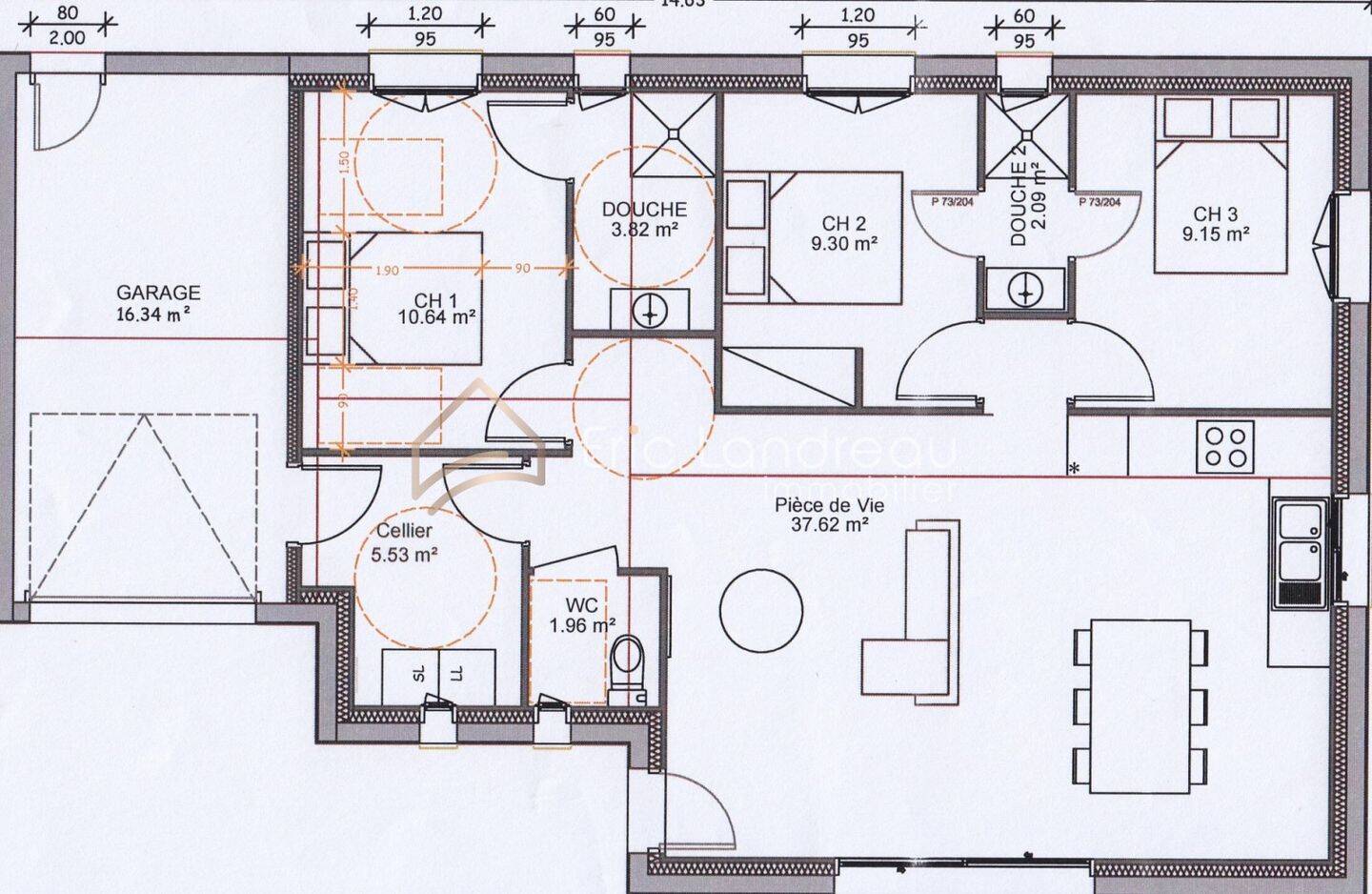 Maison à vendre, 81m², TALMONT SAINT HILAIRE