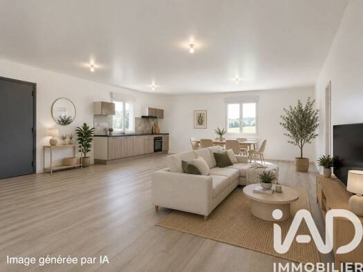 Maison de plain-pied à vendre 140 000 € 5 pièces 3 chambres 104 m² 485 m² de terrain La Porte du Der 52220