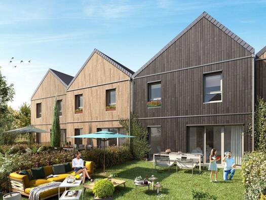 Maison à vendre - Neuf 275 000 € 4 pièces 3 chambres 87 m² Haut du Lièvre-Gentilly Nancy 54100