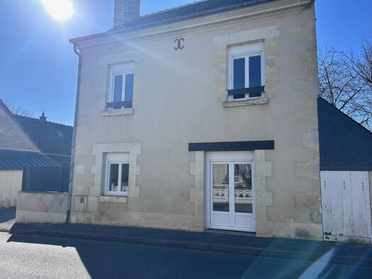 Maison à louer 640 € 3 pièces 2 chambres 58,7 m² 20 m² de terrain Auzouer-en-Touraine 37110