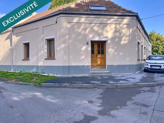 Maison de plain-pied à vendre 183 000 € 5 pièces 3 chambres 150 m² 500 m² de terrain Fouquieres-les-Lens 62740